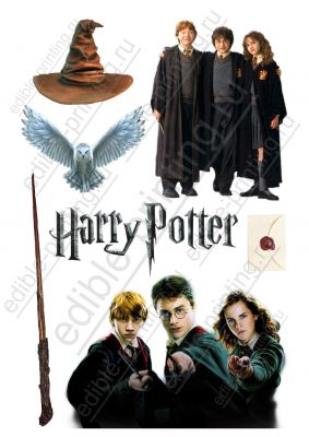 Картинка для торта Гарри Поттер kinodr023 При желании можно добавить надпись, изменить размеры картинки.
Размер листа: формат А4 (макс. 20х28 см)
