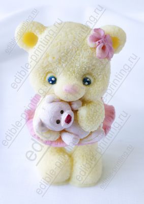 Шоколадный медвежонок с игрушкой (в коробочке) Вес мишки – 60 г. Высота – 7,5 см. Фигурка полНая, без пустот.

