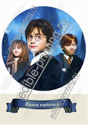 Картинка для торта Гарри Поттер kinodr010 Максимальный диаметр круга – 20 см.
При желании можно добавить надпись, изменить размеры картинки.
Размер листа: формат А4 (макс. 20х28 см)
