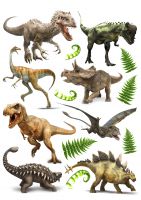 Картинка для торта Динозавры dinozavr018