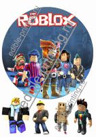 Картинка для торта Роблокс (Roblox) roblox004