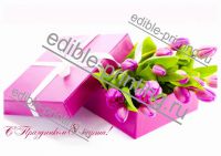 Коробка цветов